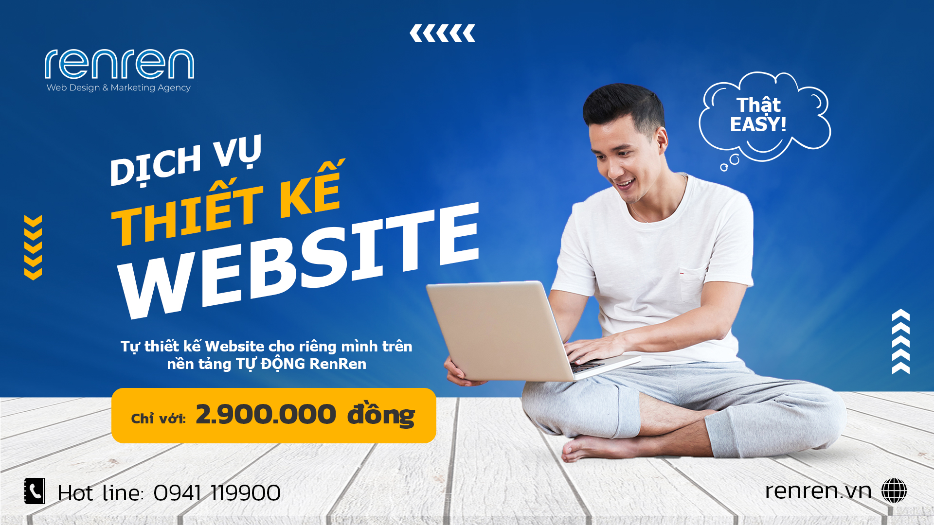 Dịch vụ thiết kế website – Chỉ 2.900.000 đồng sở hữu ngay trang web riêng chuyên nghiệp