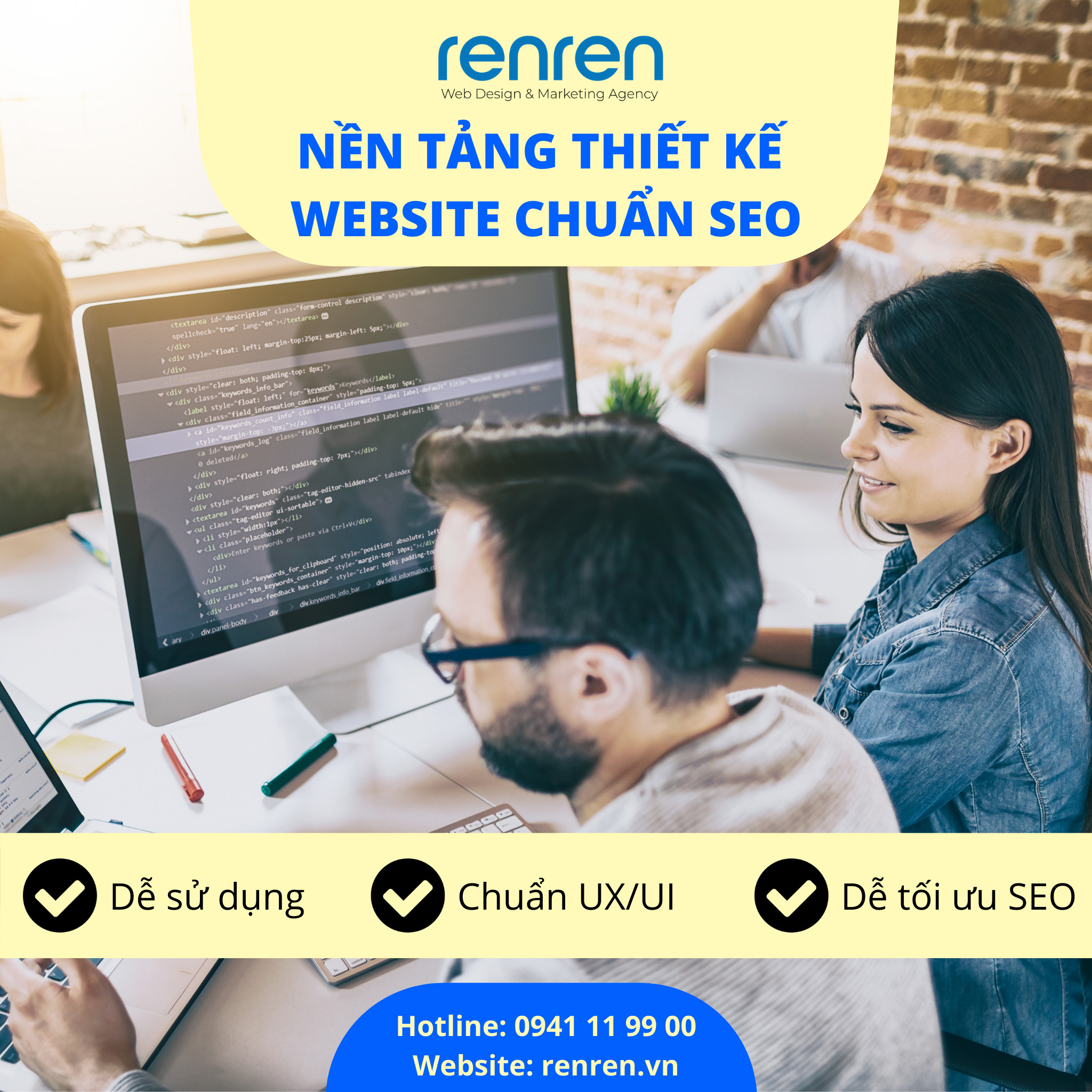 Thiết kế website độc quyền “có 1 không 2”, duy nhất thuộc về Doanh nghiệp.