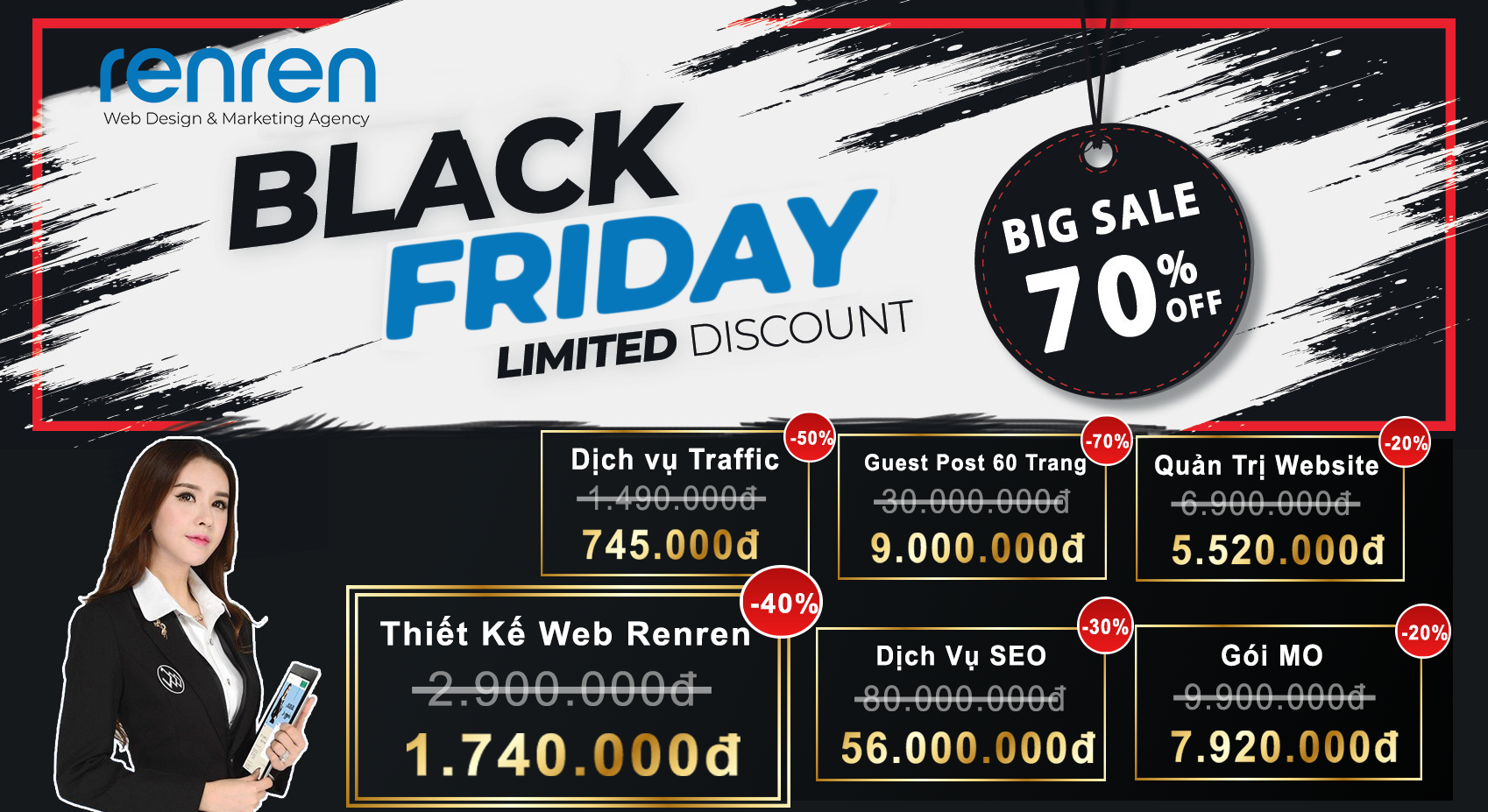Cơn lốc ưu đãi Black Friday – Đăng ký liền tay, chốt ngay giá tốt!