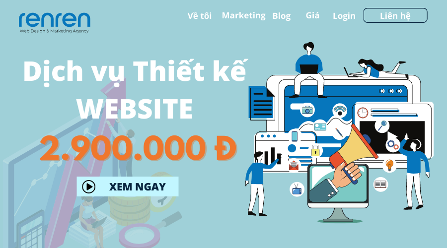 Có website “sang, xịn, mịn” bằng dịch vụ thiết kế website 2.900.000