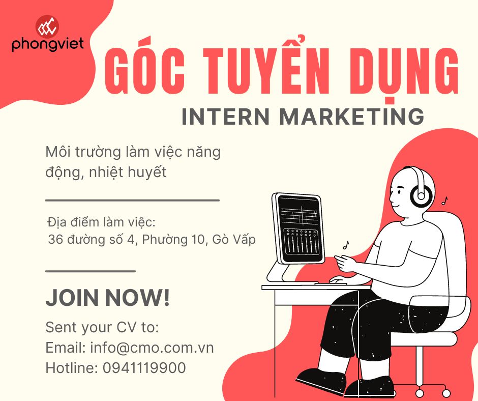 Phong Việt Tuyển Thực Tập Sinh Marketing Online Tháng 10 – 2022