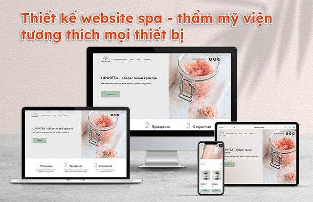 Thiết kế website spa – Tối ưu hóa trải nghiệm người dùng và nâng cao thương hiệu